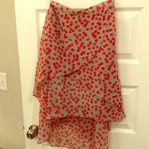 Antonio Melani high/low skirt